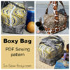 Boxy Bag sewing pattern - Sew Modern Bags