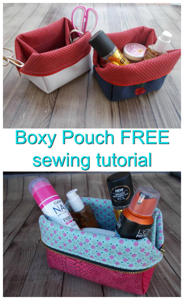 Ingenious Fold Back Boxy Bag FREE sewing tutorial Sew Modern Bags