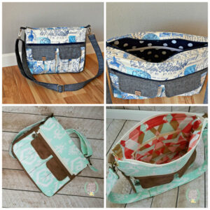 Sydney Crossbody Bag by Swoon with instructional video - Sew Modern Bags