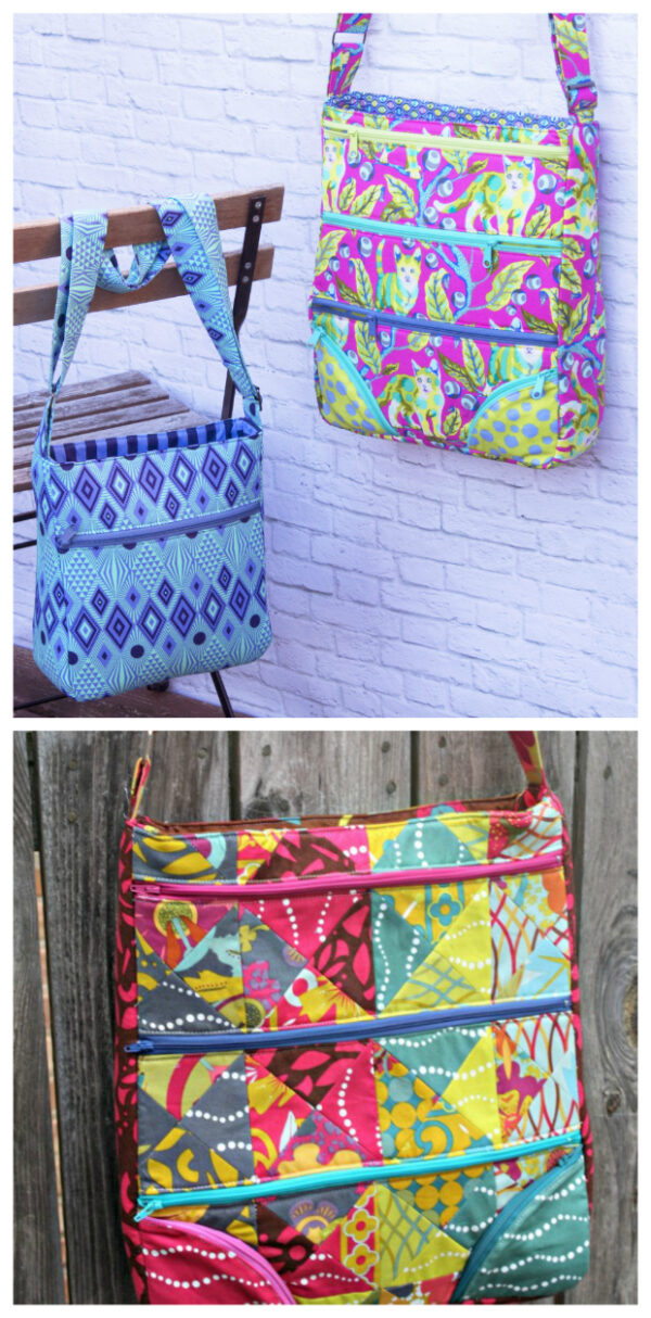 Dot Dot Dash Bag sewing pattern - Sew Modern Bags