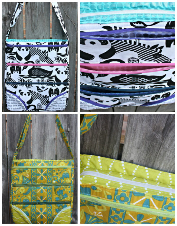 Dot Dot Dash Bag sewing pattern - Sew Modern Bags