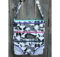 If you make this hip and stylish bag, you can really show off to one and all your amazing zipper abilities. The Dot Dot Dash Bag features five exterior pockets and an adjustable strap, so you can go from a tote bag to a fabulous cross-body bag. You have the option to make your bag all in one fabric or use lots of different fabrics in each of the different side panels