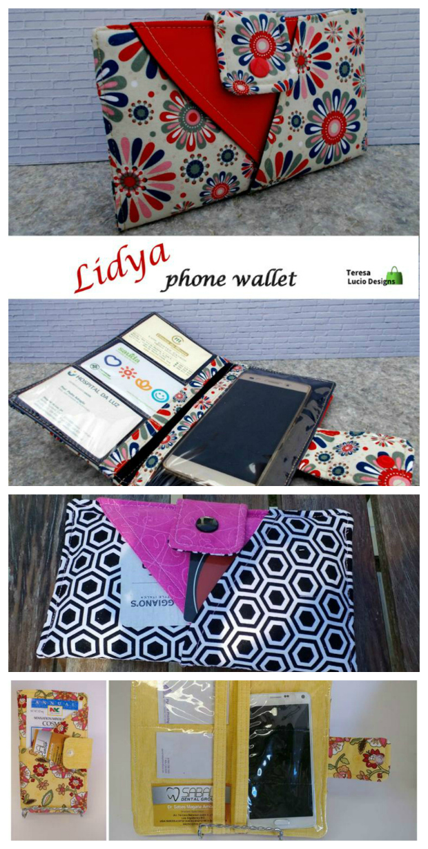 Lidya Phone Wallet sewing pattern