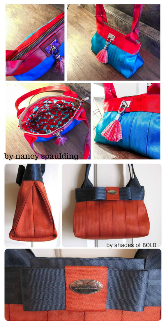 Purse made of seat on sale belts