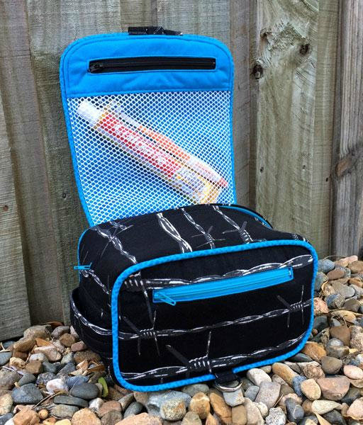 Hanging About Toiletry Bag sewing pattern Sew Modern Bags