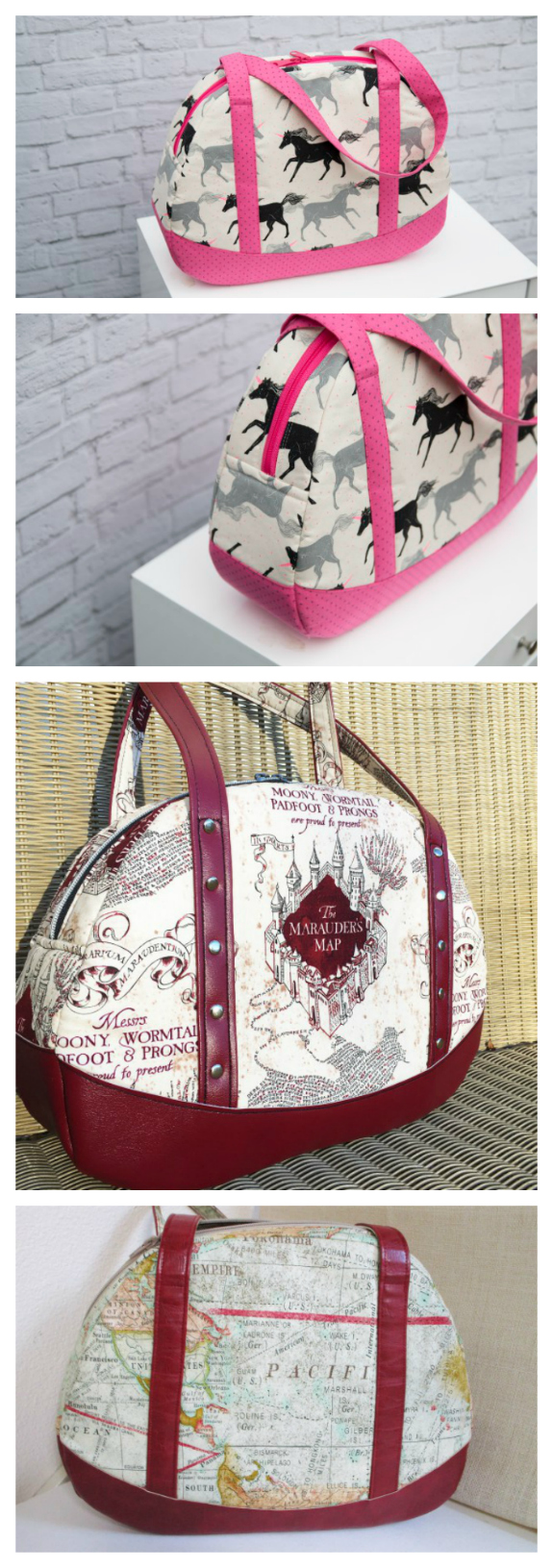 Mrs H - the blog: The Companion Carpet Bag Sewing pattern - January '15 BOMC