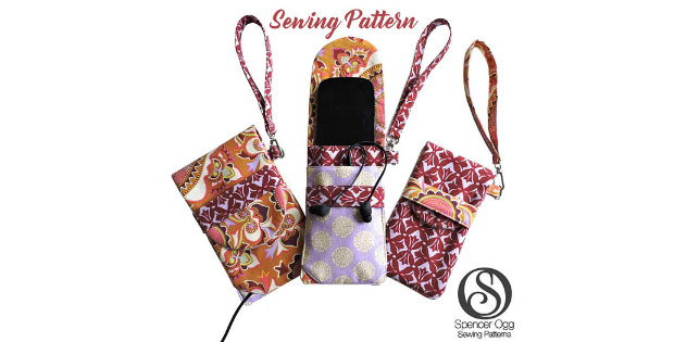 Brie's Box Toiletry Caddy Bag sewing pattern - Sew Modern Bags