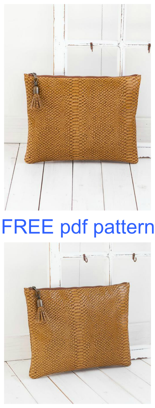 Ciara Clutch FREE sewing pattern.