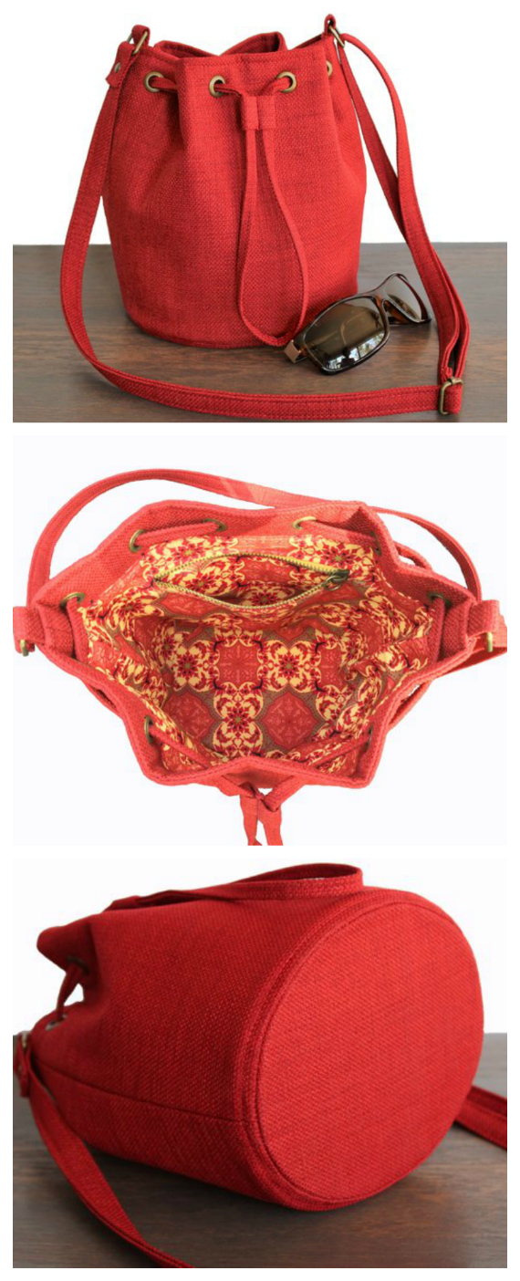 bucket handbag pattern