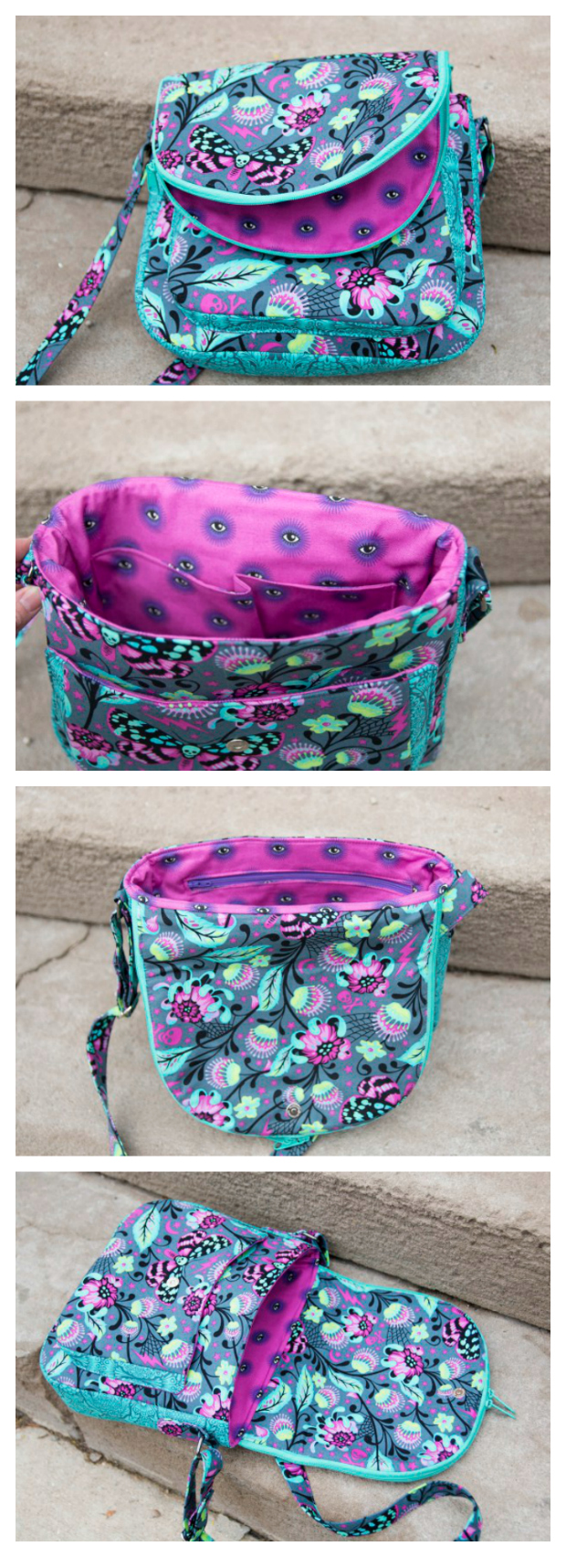 Satellite Bag - The perfect cross-body bag sewing pattern