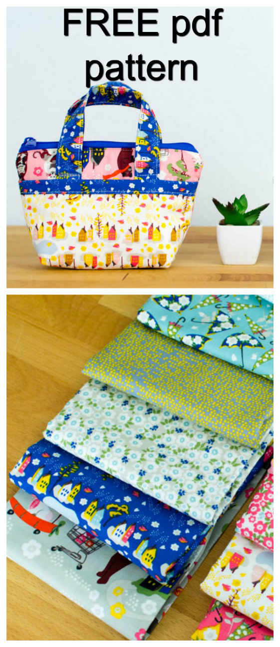 Tiny Bag FREE sewing pattern