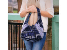 If you are new to sewing then this is a great place to start. The Laney Reversible Hobo Bag is easy to sew and the pattern is FREE. The finished size of the bag is 15" wide by 10" tall by 6" deep.