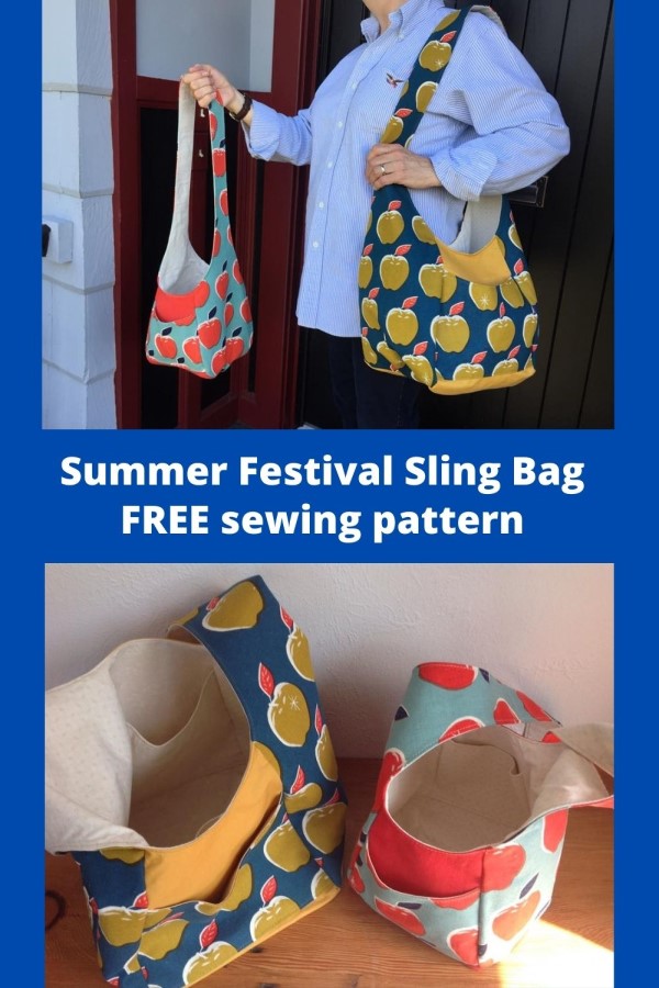 Summer Festival Sling Bag FREE sewing pattern