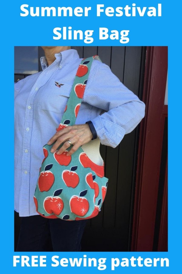 Summer Festival Sling Bag FREE sewing pattern with video - Sew