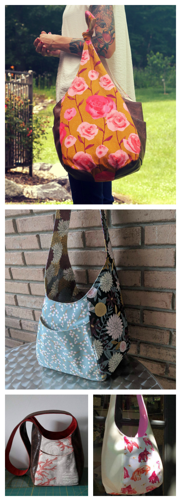 Summer Festival Sling Bag FREE sewing pattern - Sew Modern Bags