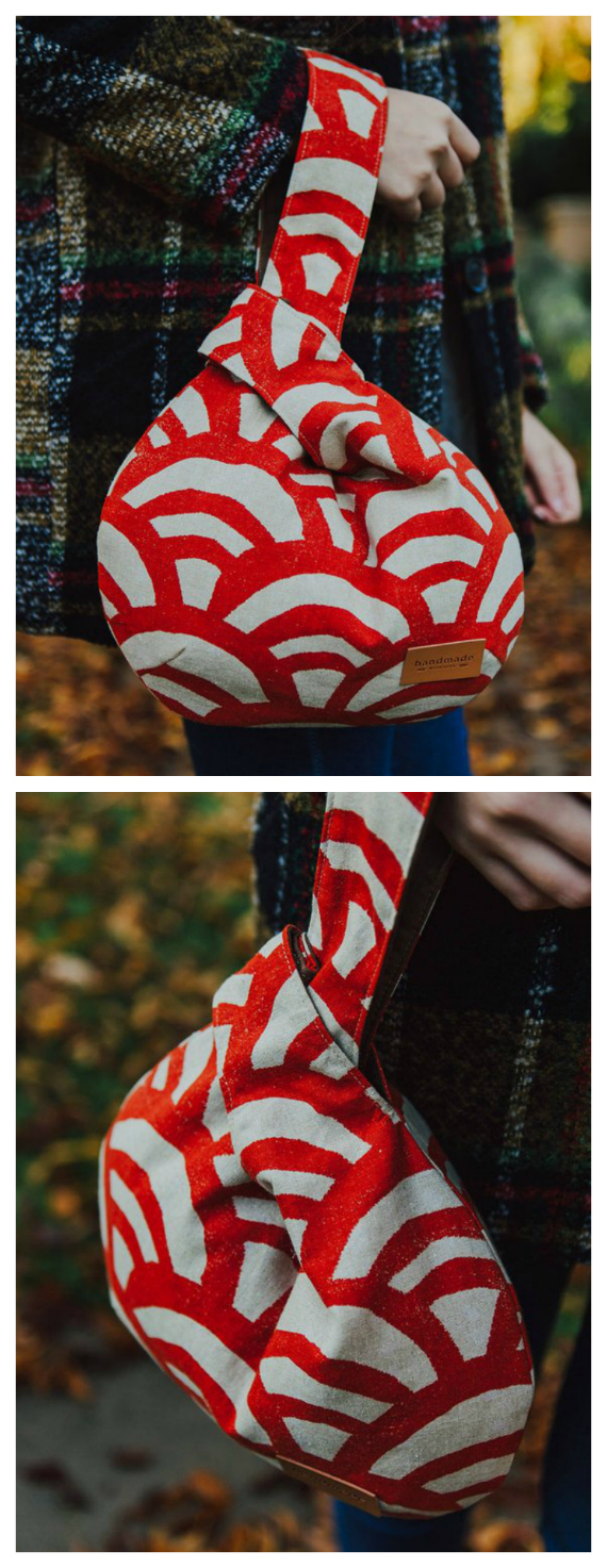 Suki Japanese Knot Bag - sewing pattern in 2 sizes