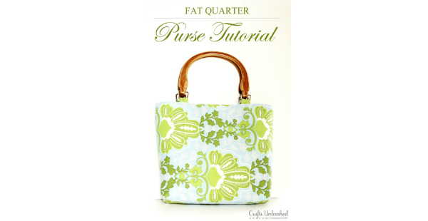 Fat Quarter Purse FREE sewing tutorial & pattern - Sew Modern Bags