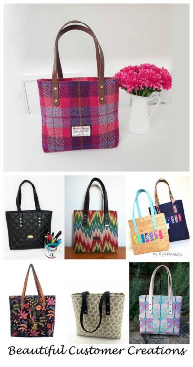 The Harris Tote Bag sewing pattern - Sew Modern Bags