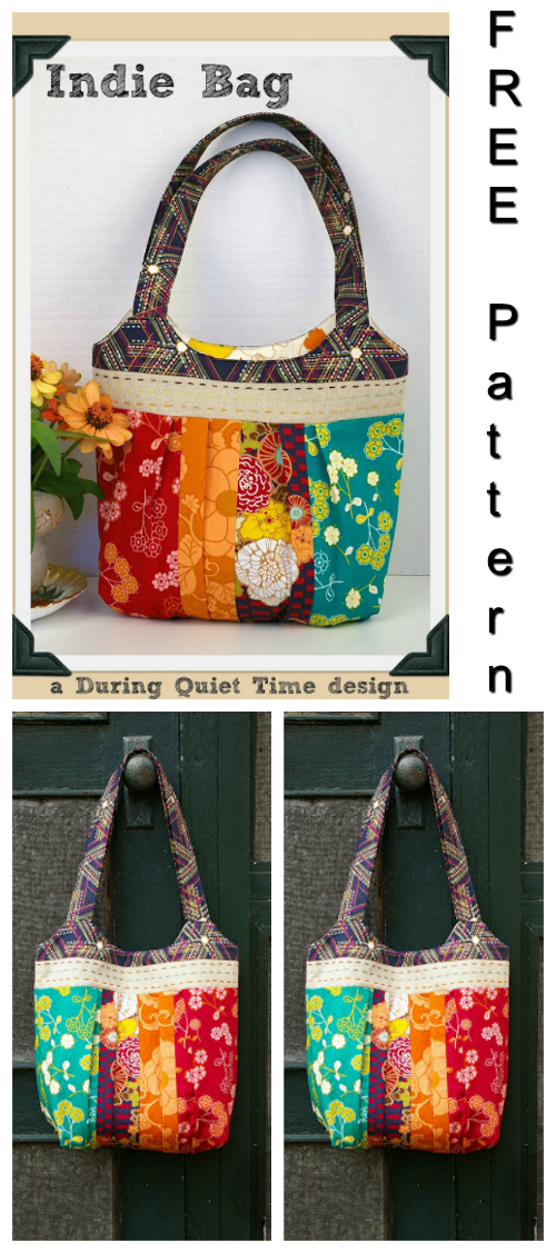 DIY baguette shoulder bag tutorial (free pattern) 