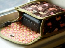Here is a great tutorial on how to make a cute little quilted Cozy Camera Case for your point and shoot camera. This one fits a camera that is 4.3″ by 3.0″ by 1.8″, so will fit any camera up to that size, or smaller. You can also adjust the size of the pieces very easily to make a case for a larger or smaller camera.