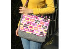 This FREE bag pattern with a comprehensive tutorial was designed for someone who wants to make an awesome bag for carrying their tablet and other gadgets. You can make one for yourself and then make others as gifts for your friends and family.
