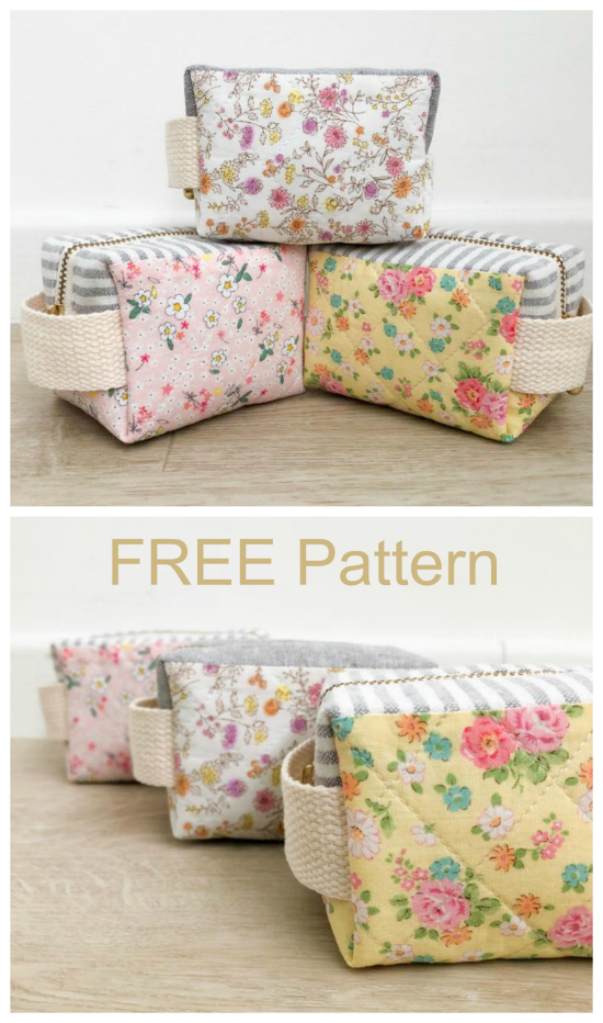 The Little Clover Pouch is perfect for the beginner sewer. It's a simple project that comes with a FREE pattern. This zipper pouch can be made to hold all kinds of things in life, including storing sewing notions and other small accessories.