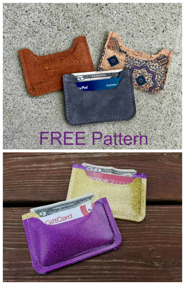 leather coin purse pattern free