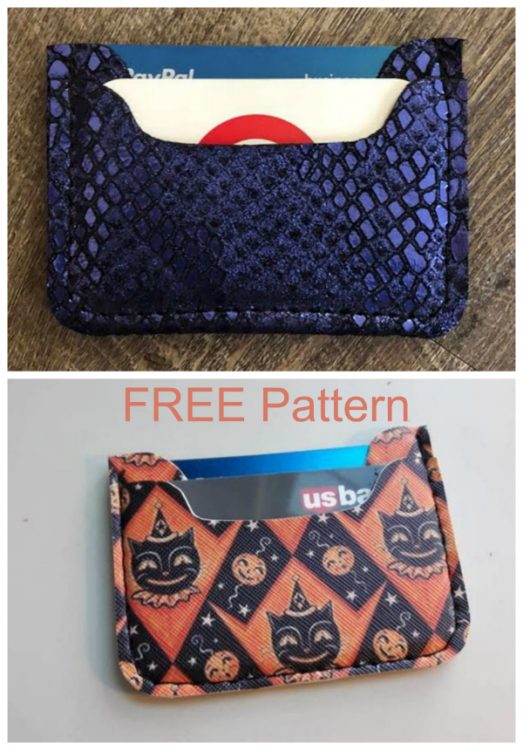 Nickel Wallet FREE sewing pattern - Sew Modern Bags