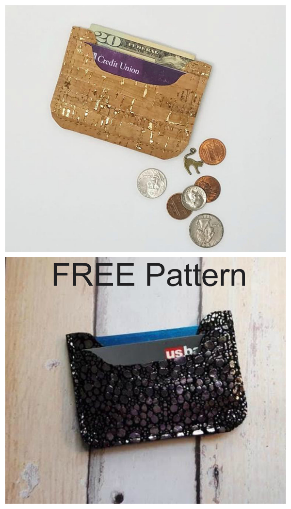 Nickel Wallet FREE sewing pattern - Sew Modern Bags