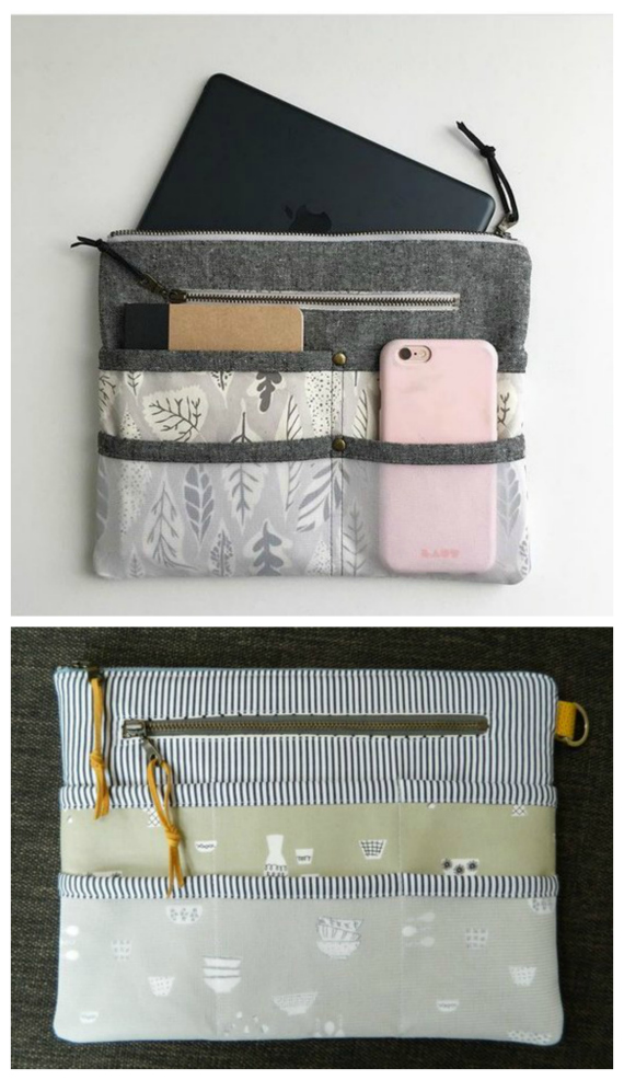 12 FREE Purse Organizer Patterns