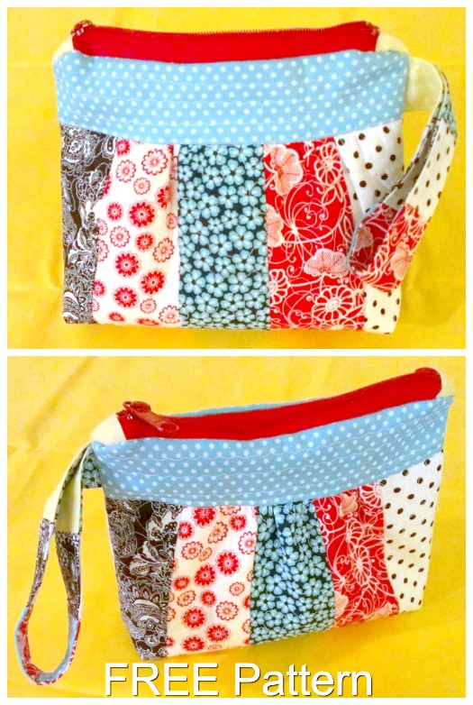 Bella Clutch Bag FREE sewing pattern