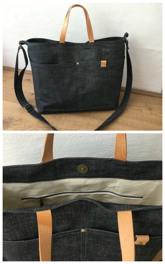 Melinda Handbag sewing pattern - Sew Modern Bags