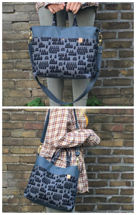 Melinda Handbag sewing pattern.