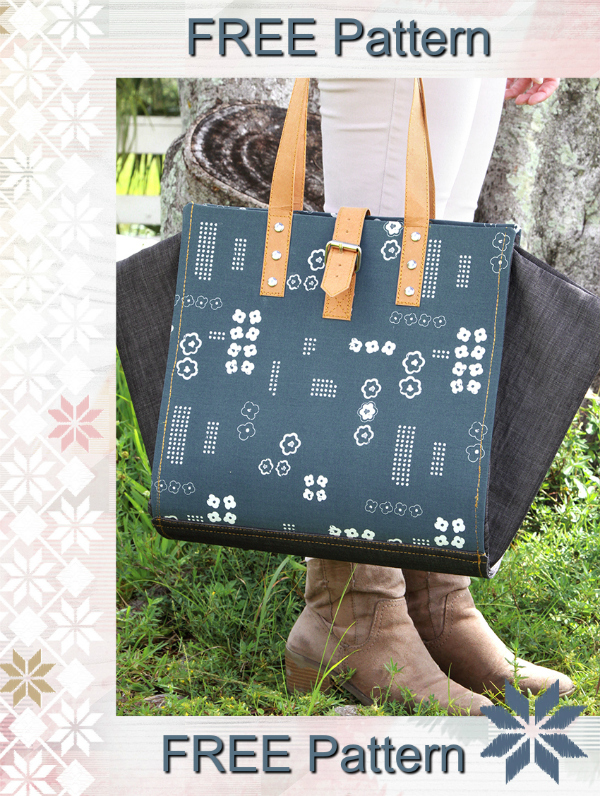 Scandi Handbag - FREE sewing pattern