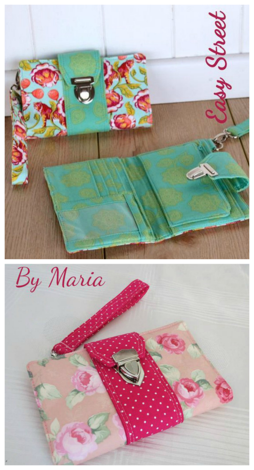 Brandt's Boulevard Wallet sewing pattern