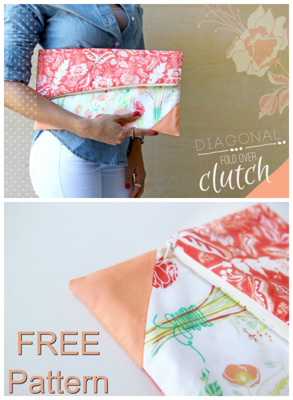 Free clutch sewing discount pattern