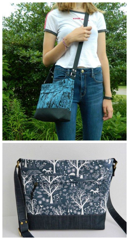 Luisa Crossbody Bag sewing pattern