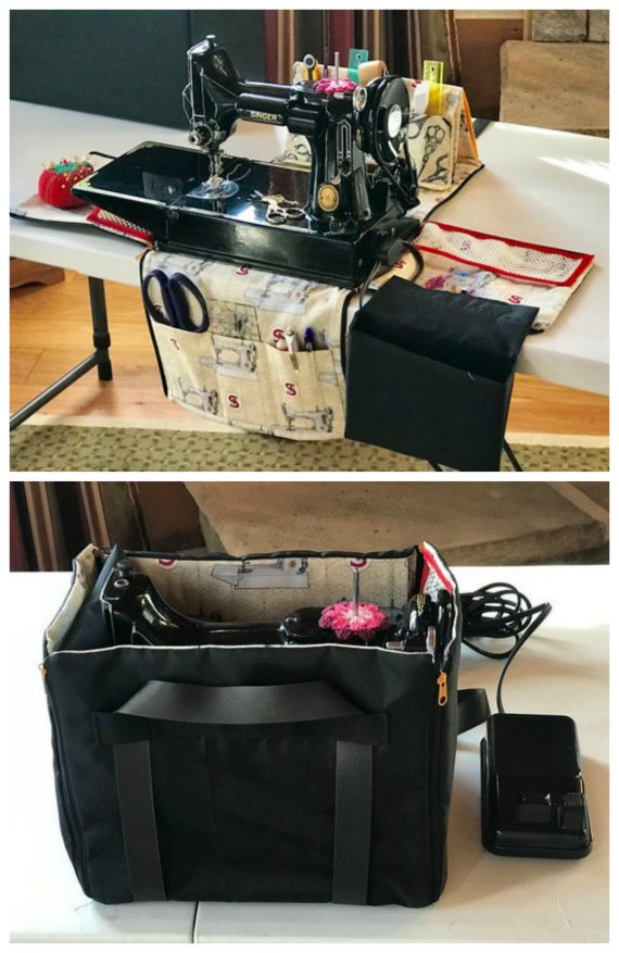 DIY Sewing Machine Travel Case