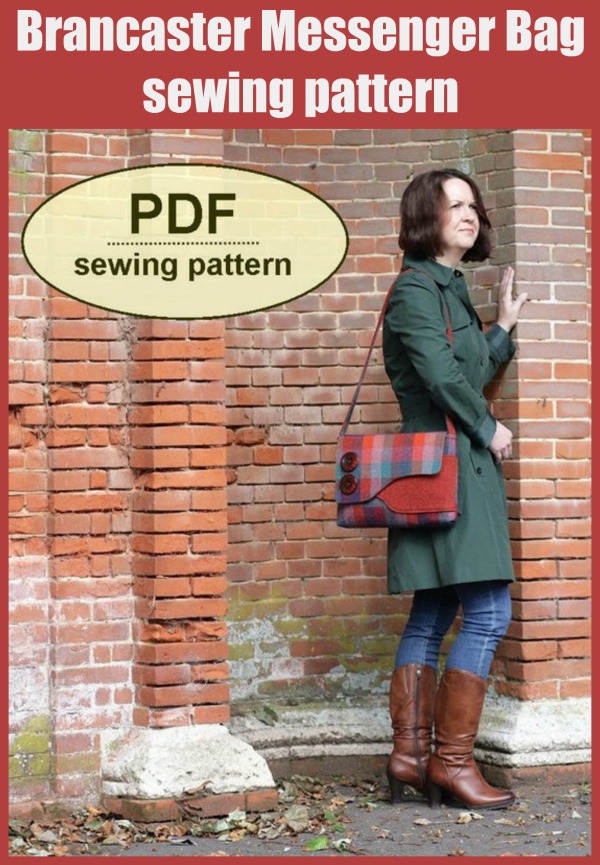 Brancaster Messenger Bag sewing pattern