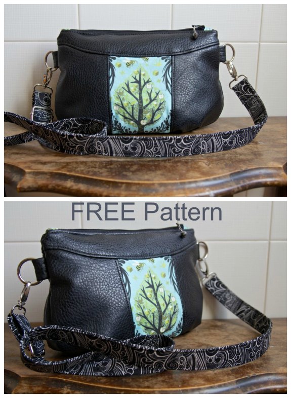 The Gerbera Wristlet FREE sewing pattern - Sew Modern Bags