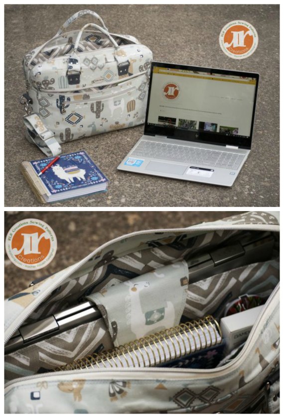 Percival Laptop Briefcase Bag pattern