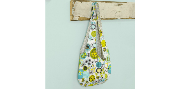 Slouchy bag FREE sewing pattern - Sew Modern Bags