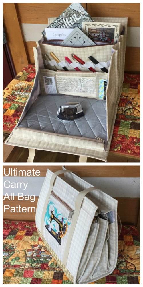 DIY Purse Organizer FREE sewing tutorial - Sew Modern Bags