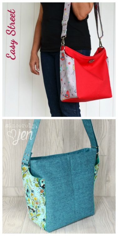Ellen's Esplanade Cross Body Bag Pattern - Sew Modern Bags