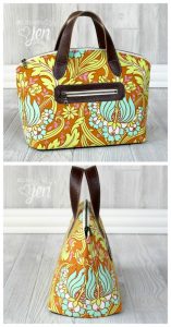 Lola Domed Handbag with great step by step sewing video - Sew Modern Bags