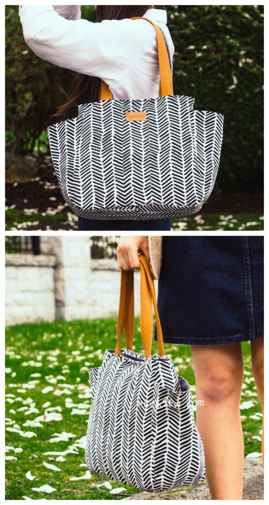 The Lauren Bag (with video) - Sew Modern Bags