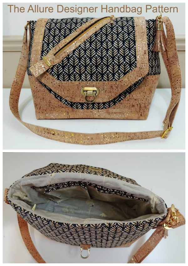 Woven Mosaic Purse Designer Pattern: Robert Kaufman Fabric Company