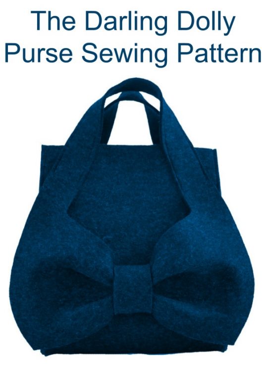 The 'Darling' Dolly purse sewing pattern Sew Modern Bags