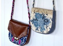 The designer of the Emma Crossbody Bag describes her as a great little 'grab and run' bag when you don't need to take a lot of stuff with. The level of difficulty is basic and she’s a great weekend project where you can even use up some of those leftovers in your stash.