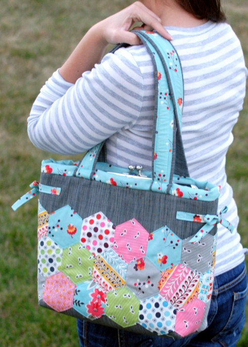 The Felicity Shoulder Bag - Sew Modern Bags